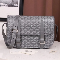 Newly Launched Goyard Messenger Shoulder Bag GM 8966 Dark Grey