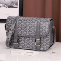 Newly Launched Goyard Messenger Shoulder Bag GM 8966 Dark Grey