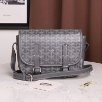 Hot Sale Goyard Messenger Shoulder Bag PM 8966 Dark Grey