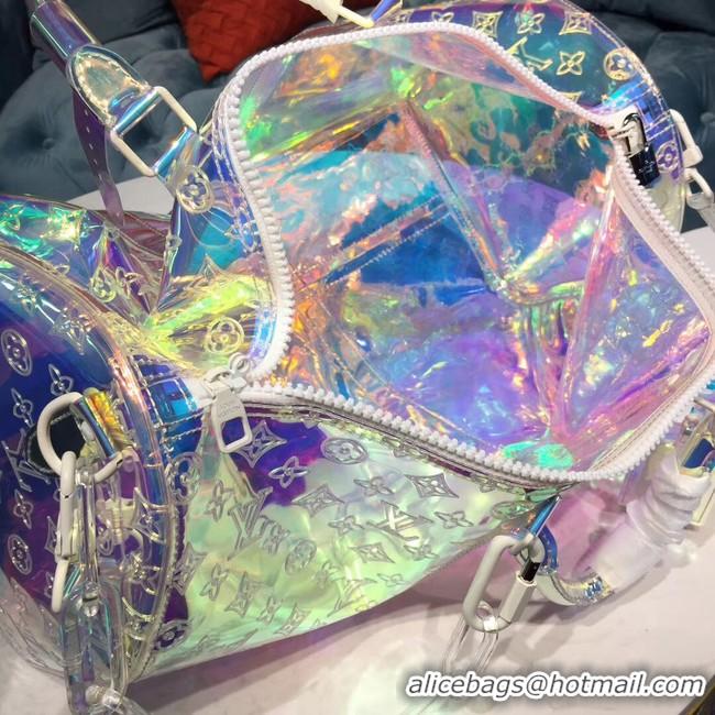 New Fashion Louis Vuitton Iridescent Prism Keepall Bandoulière 50 Bag M53271