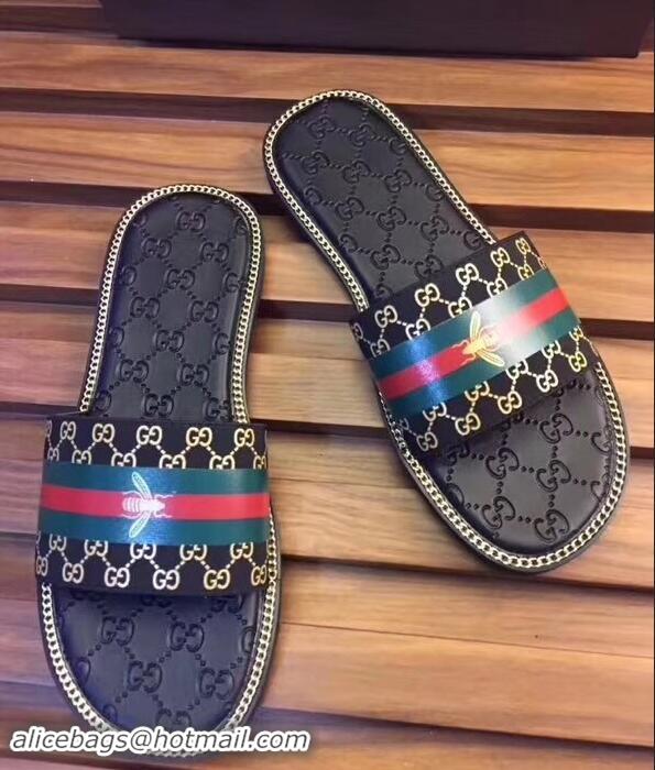 Trendy Design Gucci GG Web Men's Slides G89304