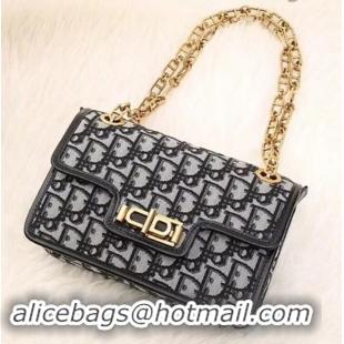 Most Popular Dior Dioraddict Crossbody Chain Bag in Dior Oblique Jacquard Canvas 500415