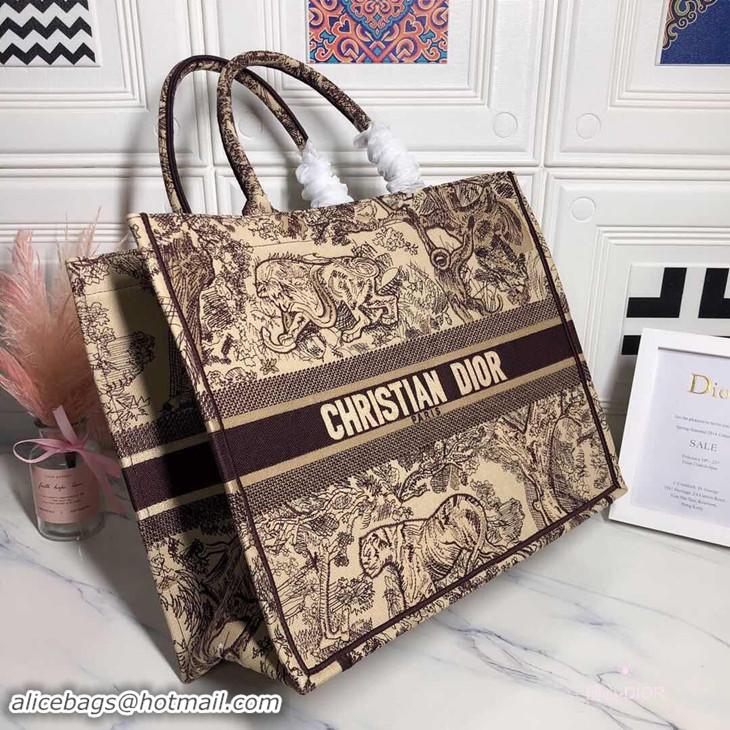 Grade Quality DIOR BOOK TOTE BAG TOILE DE JOUY M1286DB