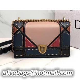 New Design Dior Small Diorama Bag in Lambskin Patchwork 500514 2019