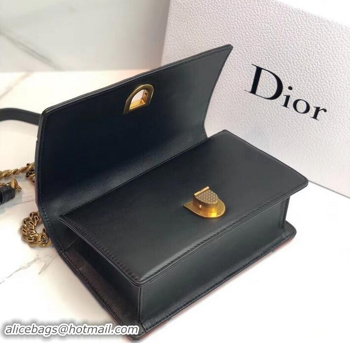 New Design Dior Small Diorama Bag in Lambskin Patchwork 500514 2019