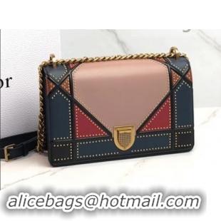 Discount Dior Diorama Bag in Lambskin Patchwork 500515 2019