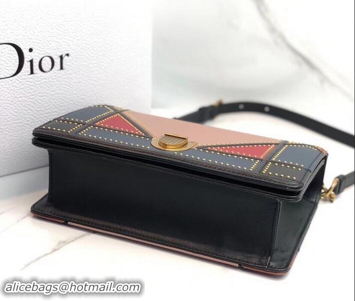 Discount Dior Diorama Bag in Lambskin Patchwork 500515 2019