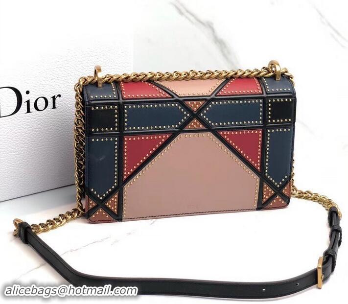 Discount Dior Diorama Bag in Lambskin Patchwork 500515 2019