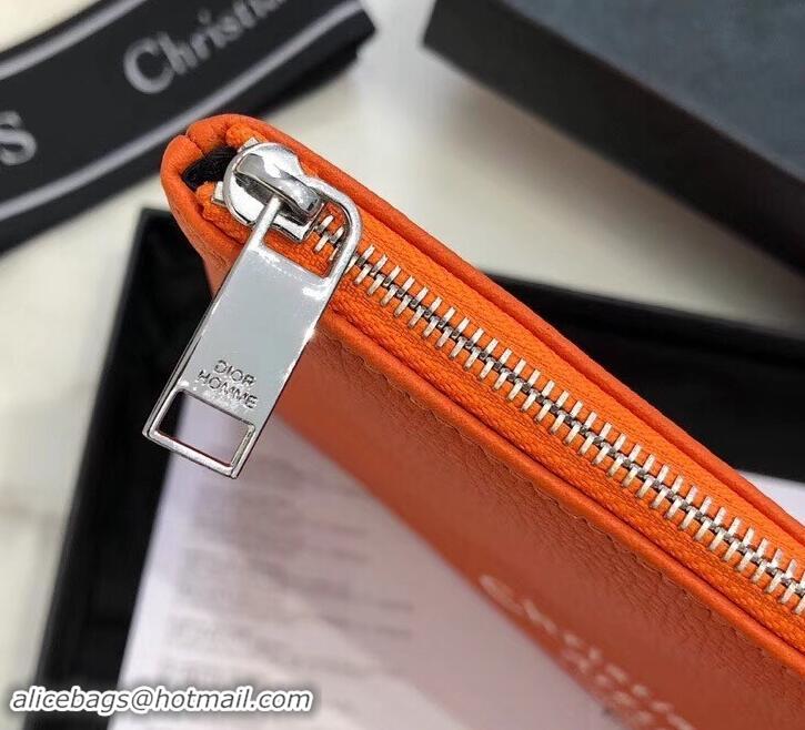 Pretty Style Dior Atelier Homme Pouch 500521 Orange 2019