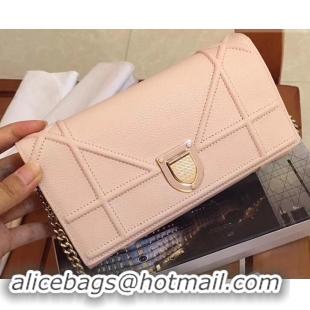 Top Quality Dior Diorama Wallet on Chain Clutch 500618 Pink