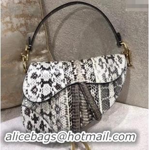 Perfect Dior Python Saddle Bag 500628