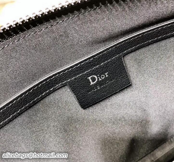 Durable Dior Flat Pouch Clutch Bag All Over Logo 500631