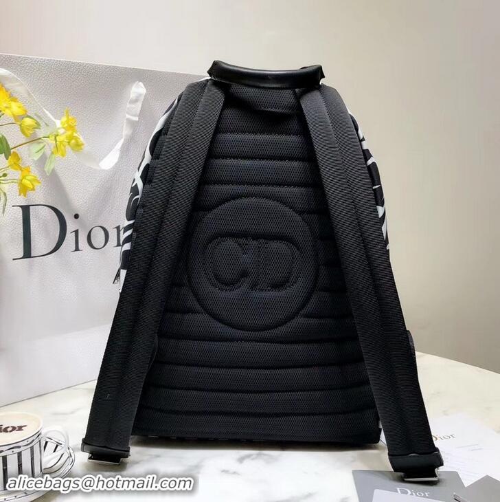 Crafted Dior Rider Rucksack Backpack Bag in Dior Tribal Nylon 500633