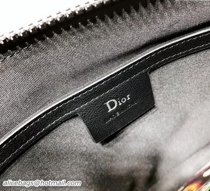 Expensive Dior Flat Pouch Clutch Bag in Dior Tribal Nylon 500634