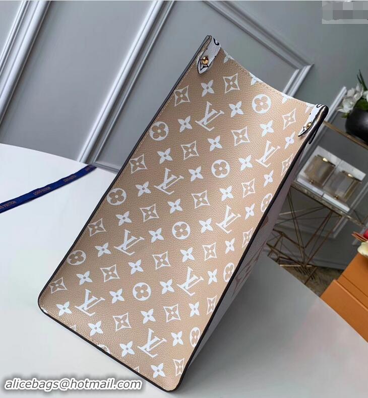 New Fashion Louis Vuitton Monogram Canvas Onthego Tote Bag M44571 Kaki 2019