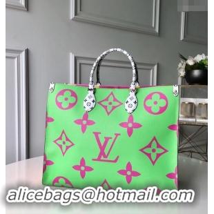 Discount Louis Vuitton Monogram Canvas Onthego Tote Bag M44570 Green 2019