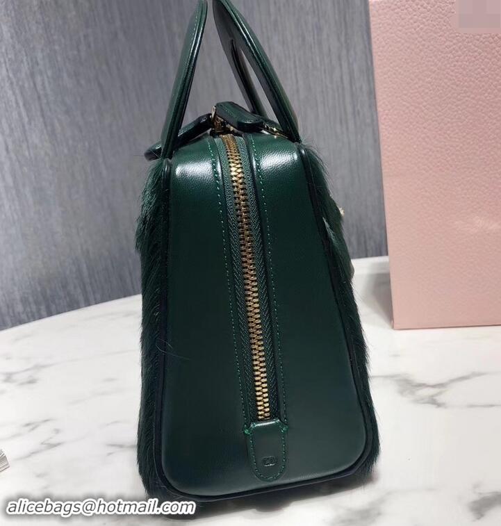 Luxury Dior Lily Bag In Horsehair Pony Effect 500811 Green