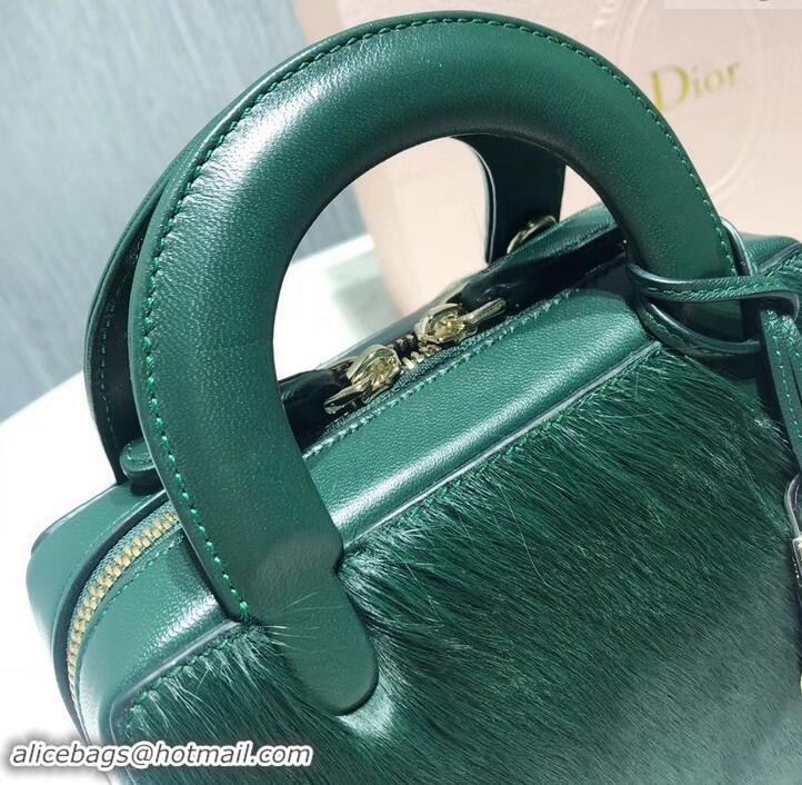 Luxury Dior Lily Bag In Horsehair Pony Effect 500811 Green