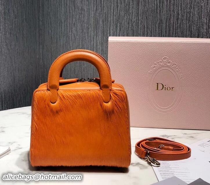 Buy Discount Dior Lily Bag In Horsehair Pony Effect 500811 Orange