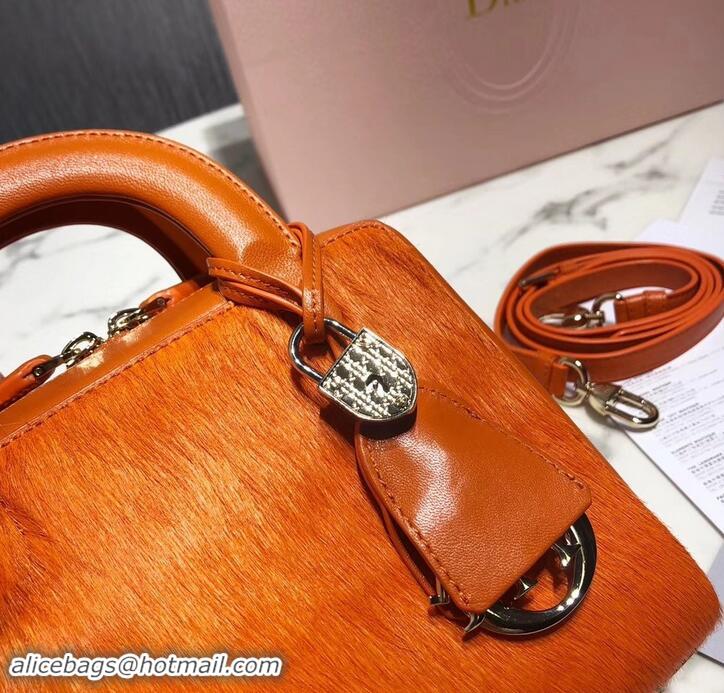 Buy Discount Dior Lily Bag In Horsehair Pony Effect 500811 Orange