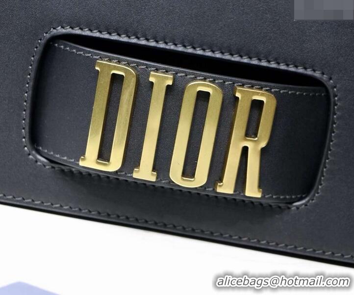 Newest DIOR DIO(R)EVOLUTION FLAP BAG 500843 black/gold 2019