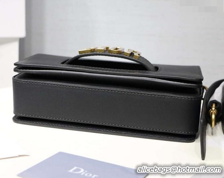 Newest DIOR DIO(R)EVOLUTION FLAP BAG 500843 black/gold 2019