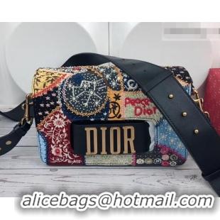 Luxury Dior birds and flowers Embroidered Dio(r)evolution Flap Bag CD500848 2019