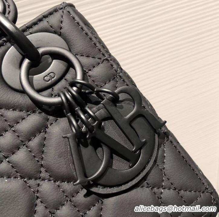 Luxury Style Lady Dior Mini Bag in Cannage with Chain 510043 All Black