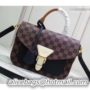 Best Luxury Louis Vuitton Damier Ebene Canvas Trendy Crossbody Bag N40146 Noir 2019