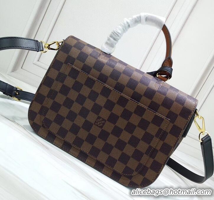 Best Luxury Louis Vuitton Damier Ebene Canvas Trendy Crossbody Bag N40146 Noir 2019