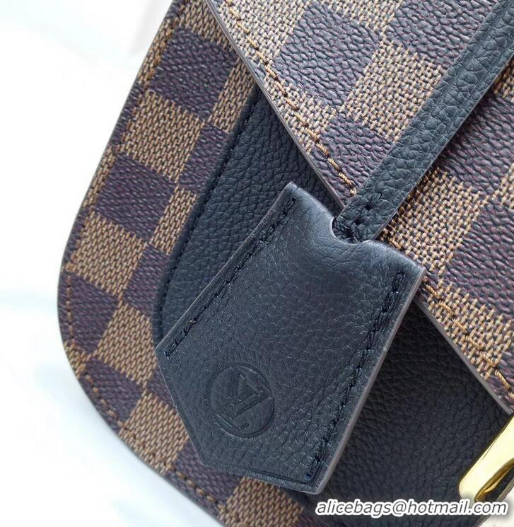 Best Luxury Louis Vuitton Damier Ebene Canvas Trendy Crossbody Bag N40146 Noir 2019