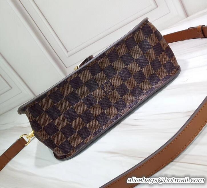 Sophisticated Louis Vuitton Damier Ebene Canvas Trendy Crossbody Bag N40147 Venus 2019