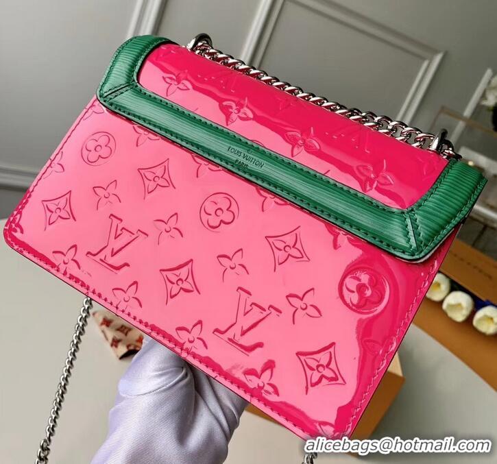 Best Product Louis Vuitton Monogram Vernis Patent Leather LV Wynwood Bag M90443 Berlingot 2019 