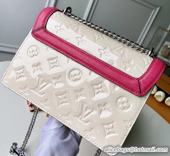 Sumptuous Louis Vuitton Monogram Vernis Patent Leather LV Wynwood Bag M90442 Creme 2019