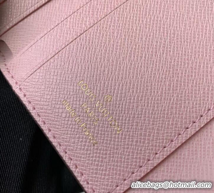 Good Taste Louis Vuitton Monogram Canvas Zoé Wallet M62933 Rose Ballerine 2019