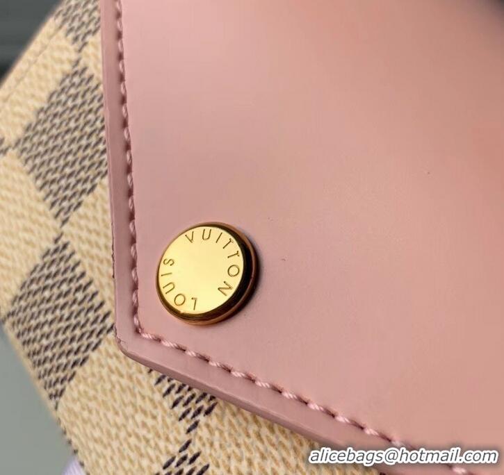 Good Quality Louis Vuitton Monogram Canvas Zoé Wallet N60168 Eau de Rose 2019