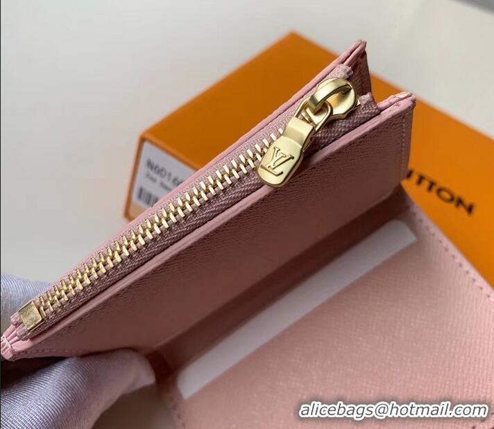 Good Quality Louis Vuitton Monogram Canvas Zoé Wallet N60168 Eau de Rose 2019