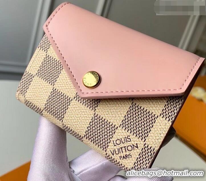 Good Quality Louis Vuitton Monogram Canvas Zoé Wallet N60168 Eau de Rose 2019