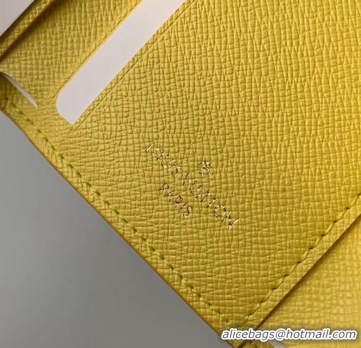 Super Quality Louis Vuitton Damier Azur Canvas Zoé Wallet N60220 Pineapple 2019