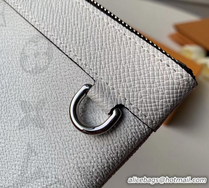 Unique Style Louis Vuitton Monogram Antarctica Canvas Discovery Pochette Bag M30279 White 2019