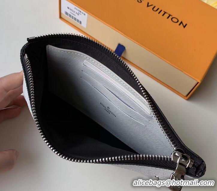 Unique Style Louis Vuitton Monogram Antarctica Canvas Discovery Pochette Bag M30279 White 2019