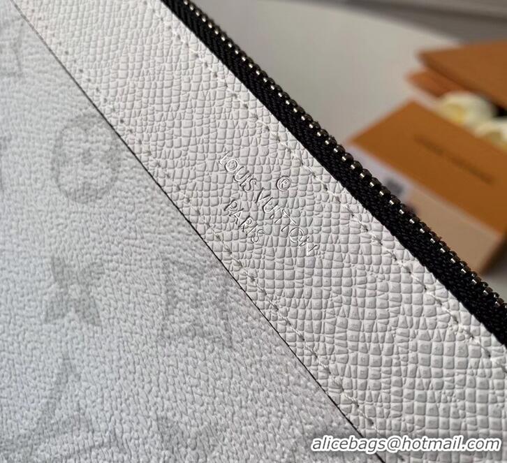 Unique Style Louis Vuitton Monogram Antarctica Canvas Discovery Pochette Bag M30279 White 2019