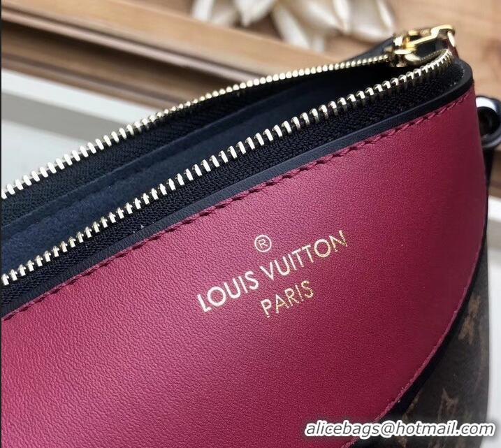 Top Quality Louis Vuitton Monogram Canvas Pochette Tuileries Bag M63936 Bordeaux 2019