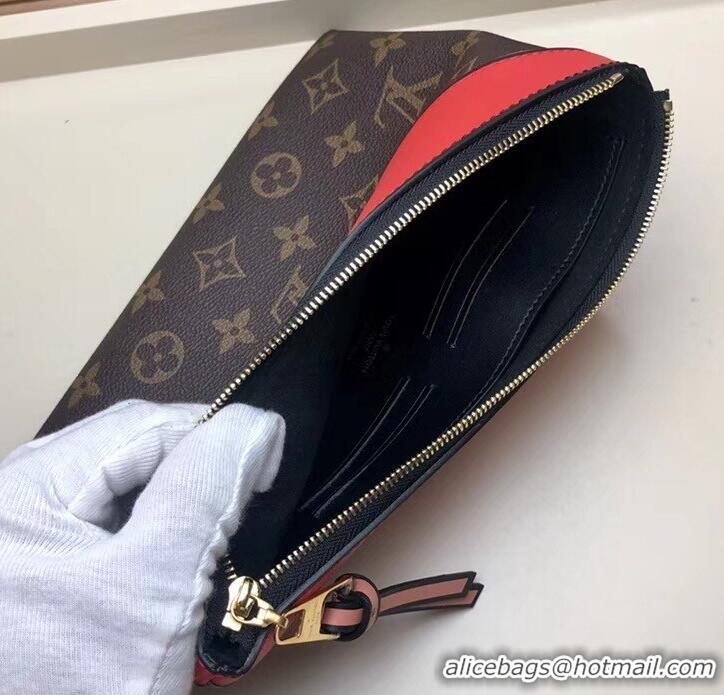 Sophisticated Louis Vuitton Monogram Canvas Pochette Tuileries Bag M63903 Kabuki 2019