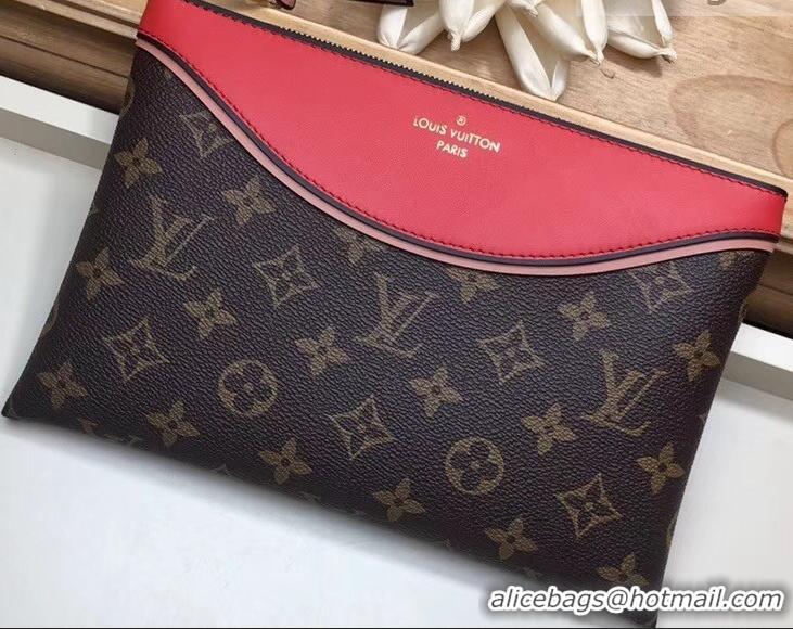 Sophisticated Louis Vuitton Monogram Canvas Pochette Tuileries Bag M63903 Kabuki 2019