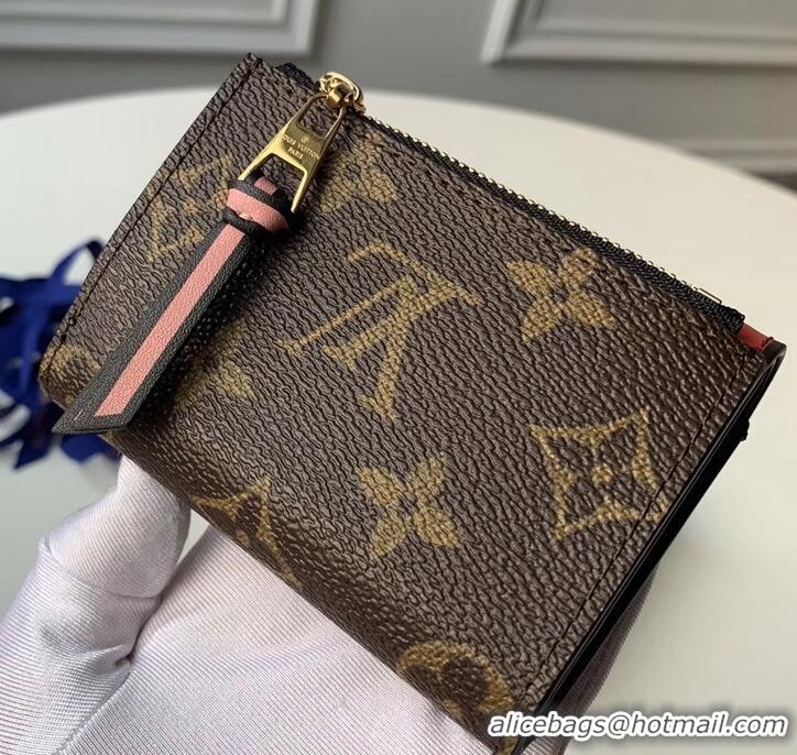 Fashion Louis Vuitton Monogram Canvas Tuileries Compact Wallet M63904 Kabuki 2019