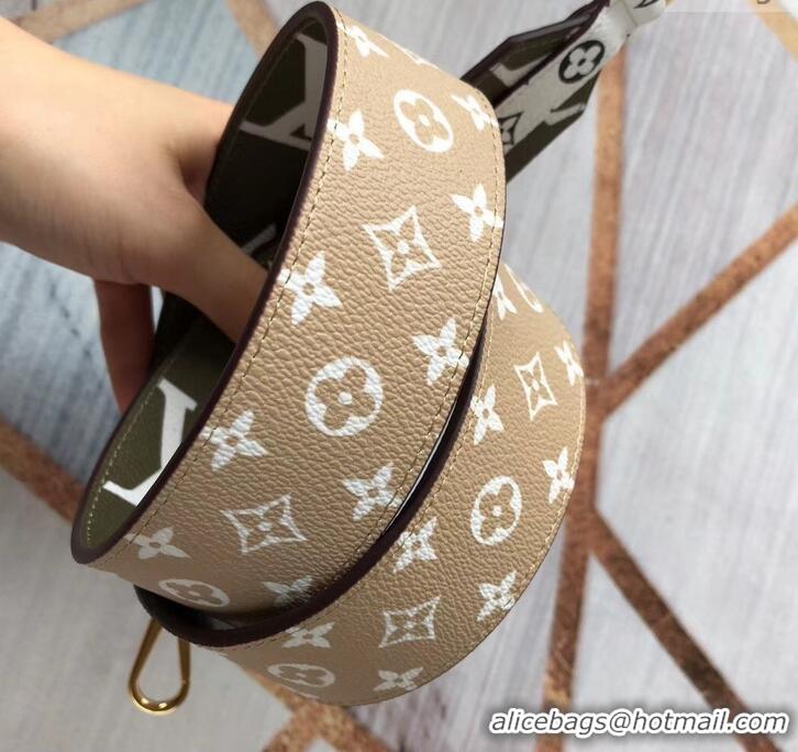 Luxury Discount Louis Vuitton Monogram Canvas XL Shoulder Strap Bandouliere J02443 Kaki 2019