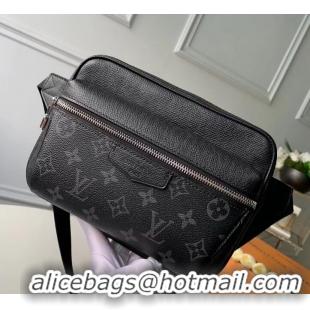 Top Quality louis vuitton Outdoor Bumbag noir in taiga leather M30245