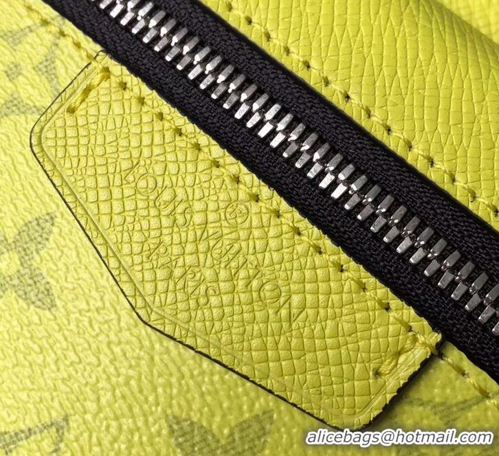 New Product louis vuitton Outdoor Bumbag yellow in taiga leather M30251