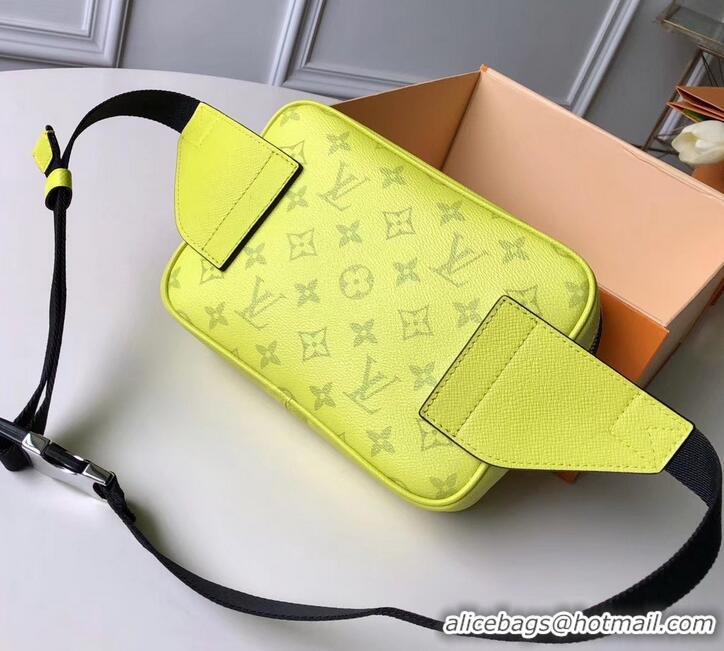 New Product louis vuitton Outdoor Bumbag yellow in taiga leather M30251